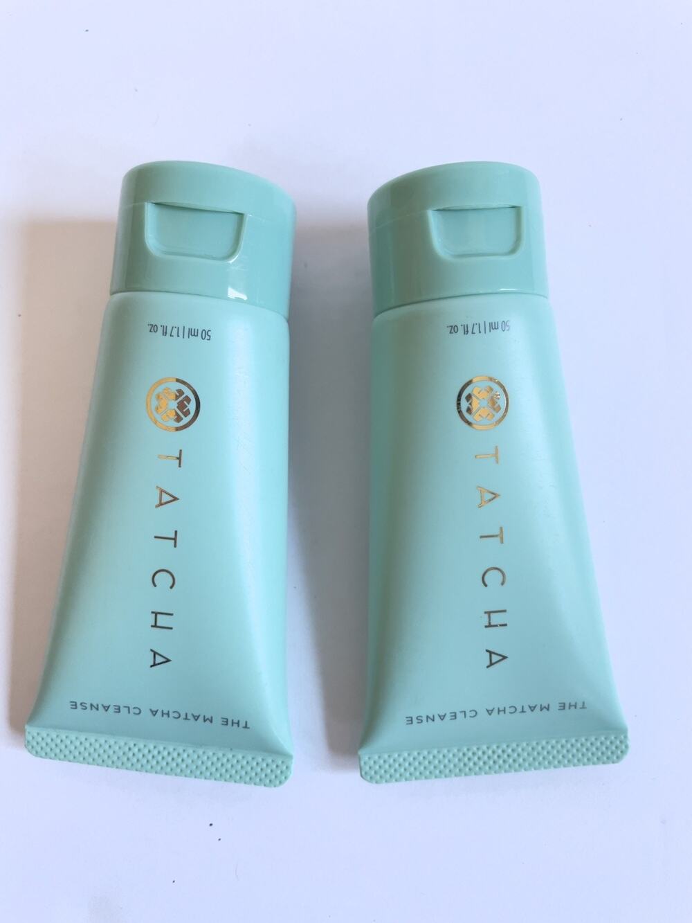 NEW Lot of 2 Tatcha The Matcha Cleanse Clarifying Gel Cleanser 50ml 1.7oz Seale